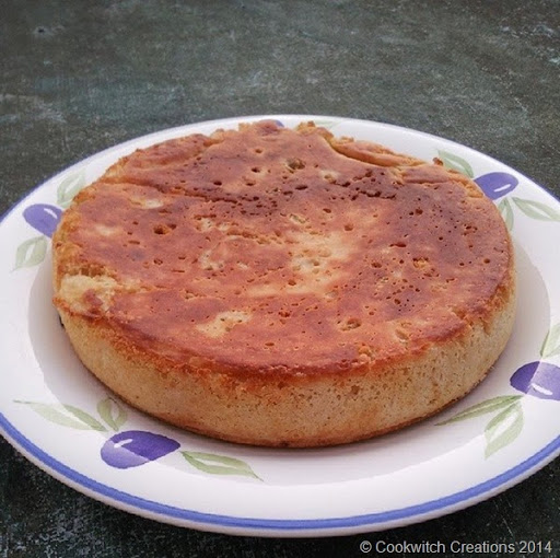 Dinner plate sized crumpet